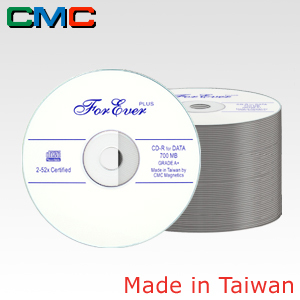 ForEver Plus CD-R 700MB 52x White Spindle 50 Taiwan Made by CMC Magnetics