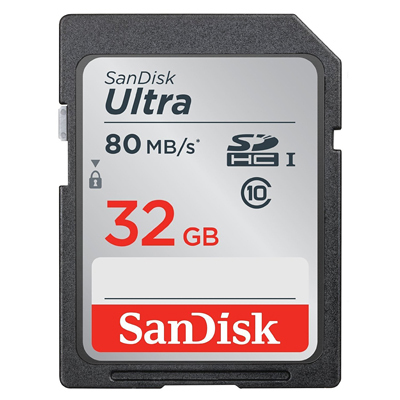 SanDisk Ultra SecureDigital SDHC 32GB Class 10/UHS-I | SDSDUNC-032G