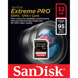 SanDisk Extreme PRO SecureDigital SDHC 32GB V30 | SDSDXXG-032G