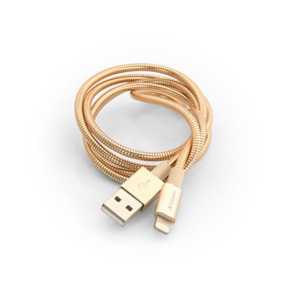 Verbatim Lightning Sync & Charge Cable 100cm Gold | 48861