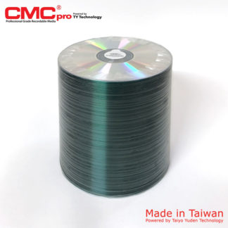 CMC Pro CD-R 700MB 48x Shiny Silver Spindle 100 Taiwan Made Powered by Taiyo Yuden Technology