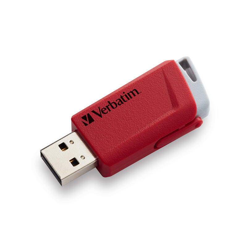 Verbatim Store'n'Click USB 3.0 Drive Red