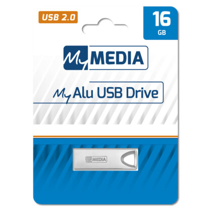 MyMedia MyAlu USB Drive 16GB | Metal - 69272