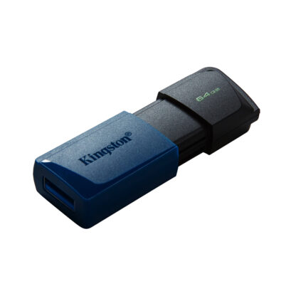 Kingston DataTraveler Exodia M USB 3.2 Drive 64GB | Black/Blue - DTXM/64GB