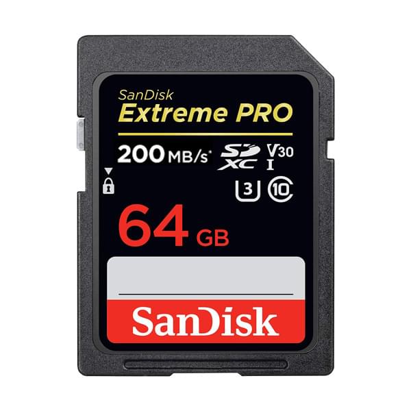 SanDisk Extreme PRO SecureDigital SDXC 64GB V30 | SDSDXXU-064G