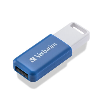 Verbatim DataBar USB Drive 64GB | Blue - 49455