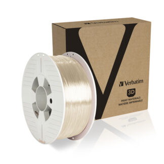 Verbatim 3D Print Filament PET-G 1.75mm 1kg Clear - 55051