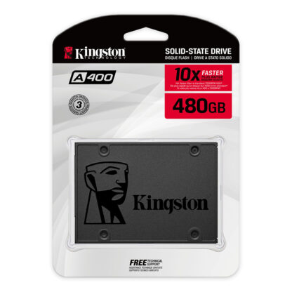 Kingston A400 SATA III 2.5" 7mm Εσωτερικός Σκληρός Δίσκος SSD 480GB | SA400S37/480G